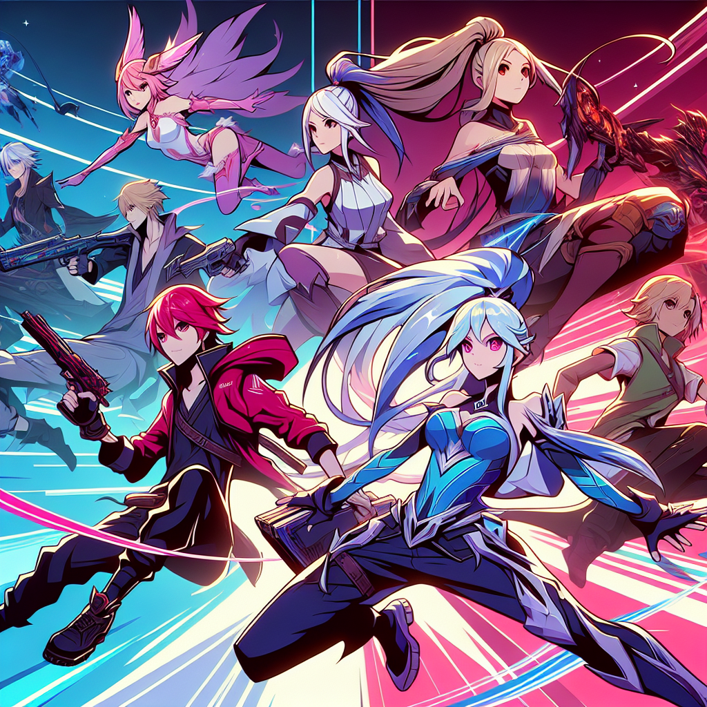 Epic Crossover: Mobile Legends Characters Reimagined in Anime Style