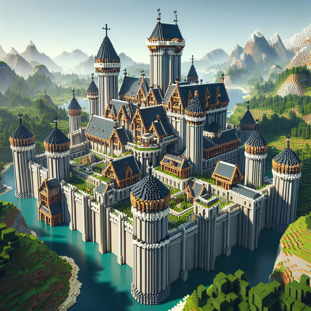 Epic Minecraft Castle Designs: Build Your Dream Fortress Block by Block