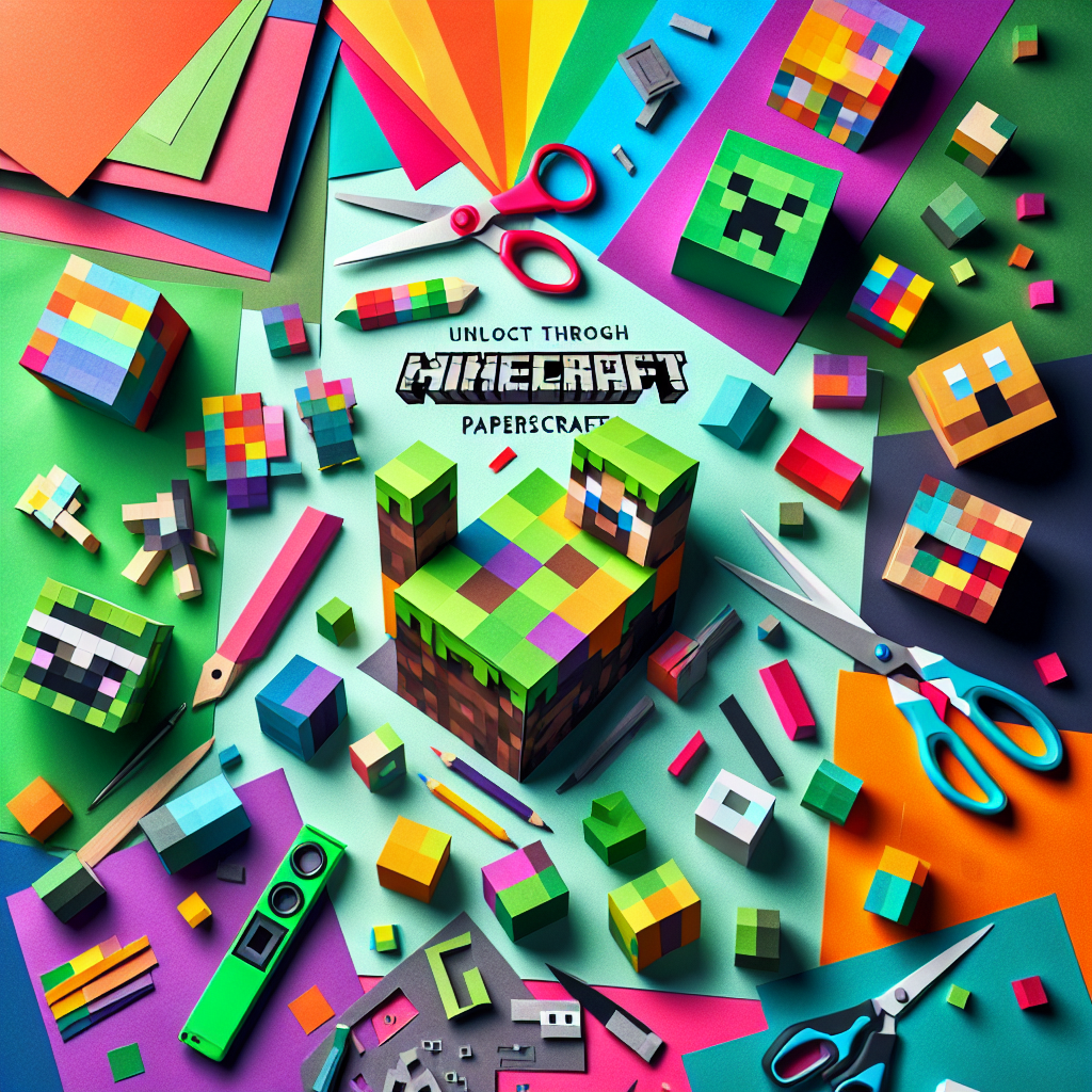 Unlock Creativity with Minecraft Papercraft: A Step-by-Step Guide for Ultimate Fun